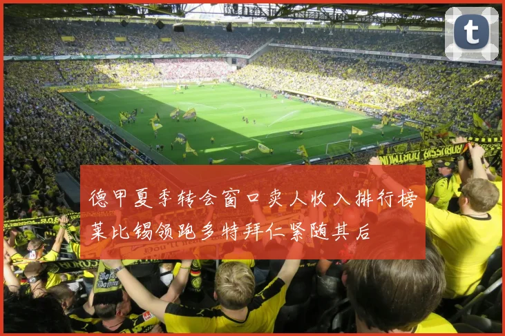 德甲夏季转会窗口卖人收入排行榜莱比锡领跑多特拜仁紧随其后